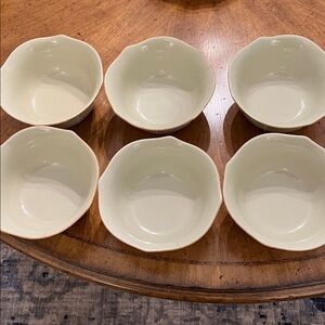 Lenox French Perle Ceramic Bowls Set - Pistachio